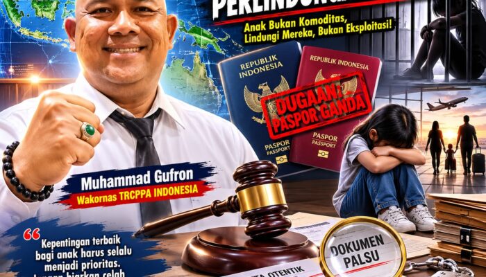 Dugaan Paspor Ganda Anak 15 Tahun Disorot, TRCPPA Desak Bareskrim Telusuri Proses Penerbitannya