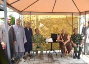 Perkuat Kepedulian Sosial, Prajurit Lanal Lampung Dukung Bakti Sosial Vihara Amurwa Bhumi Graha