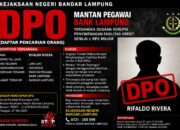 Berkas Perkara Rampung, Mantan Pegawai Bank Lampung Rifaldo Rivera Ditetapkan DPO