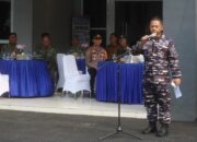 Bazar TNI dan Pemeriksaan Kesehatan Gratis Meriahkan HUT ke-81 TNI di Lanal Lampung