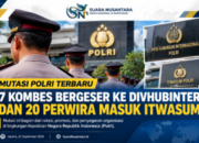 Mutasi Polri Terbaru: 7 Kombes Bergeser ke Divhubinter, 20 Perwira Masuk Itwasum