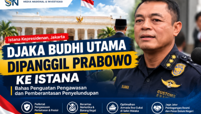 Prabowo Panggil Dirjen Bea Cukai ke Istana, Ini Arahan Tegas Soal Penyelundupan