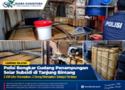 Polisi Bongkar Gudang Penampungan Solar Subsidi di Tanjung Bintang, 2.500 Liter Diamankan