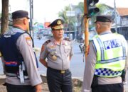 Senin Pagi, Kapolda-Wakapolda hingga Seluruh PJU Polda Lampung Turun Atur Lalu Lintas