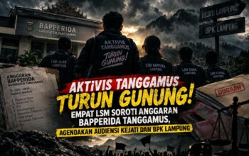 Uang Daerah Bukan Ruang Gelap! Anggaran BAPPERIDA Tanggamus 2025–2026 Masuk Radar Empat LSM