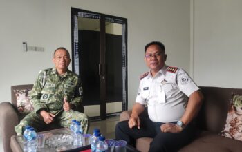 Pererat Sinergi Pengamanan, Lapas Gunung Sugih Jalin Silaturahmi dengan Subdenpom Persiapan Lampung Tengah