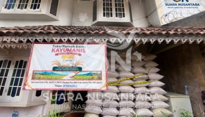 Beras Subsidi Diduga Dikemas Ulang Jadi Premium, 600 Ton Disebut Ditemukan di Jakarta Timur